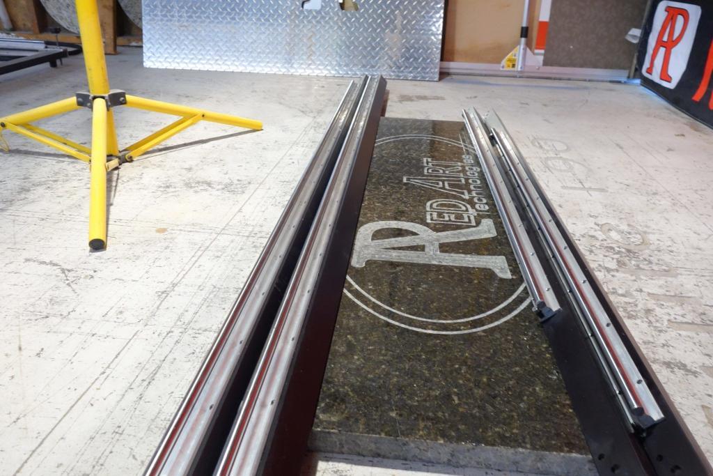 Portable CNC Concrete Engraver Red Art Technologies