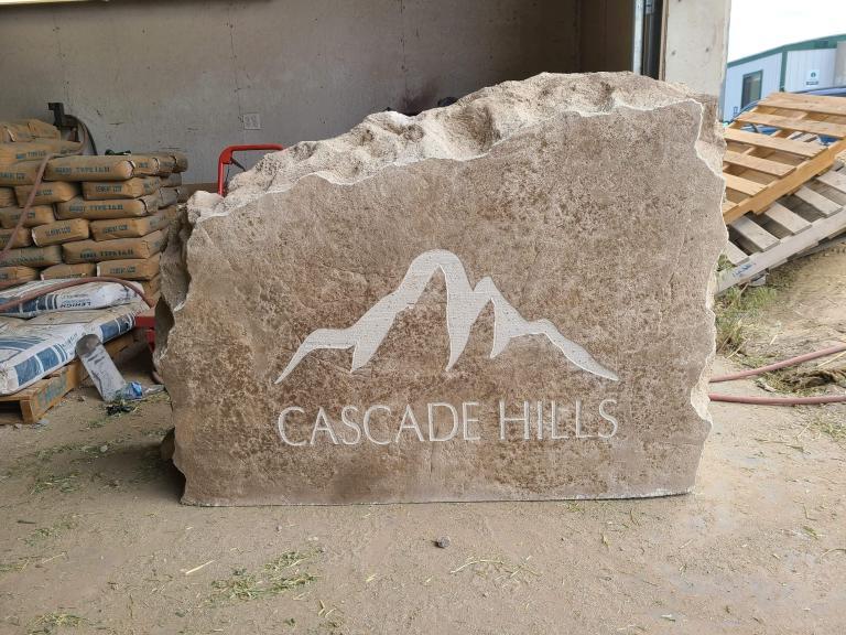 Boulders engraving — RedArt CNC Pro