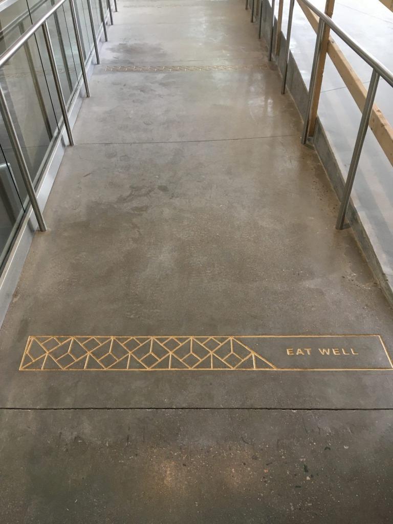 Concrete engraving — RedArt CNC Pro