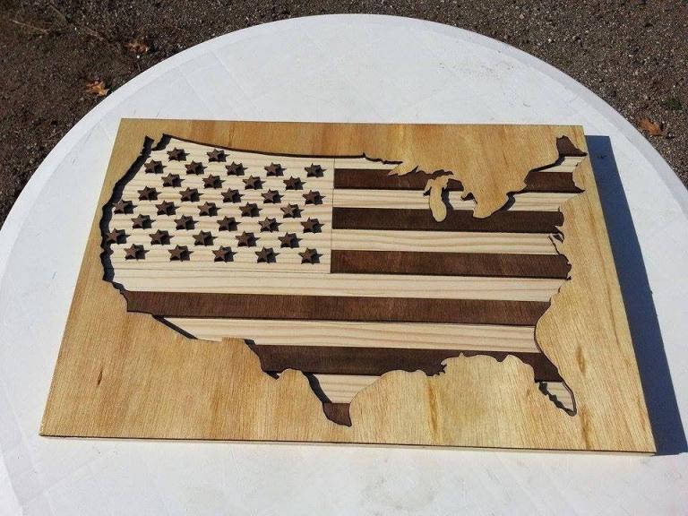 Wood engraving — RedArt CNC Pro
