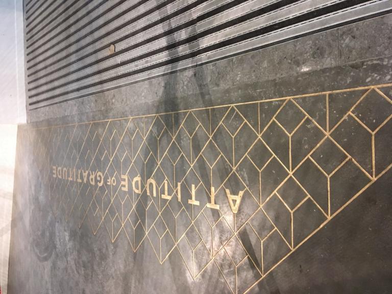 Concrete engraving — RedArt CNC Pro