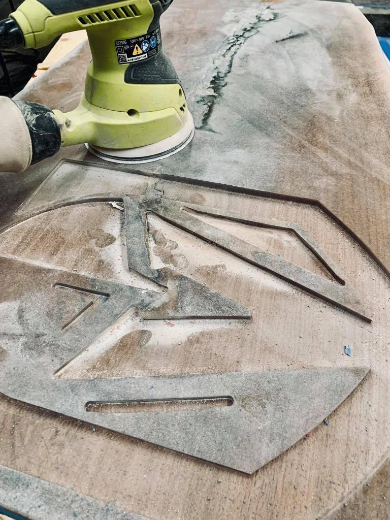 Wood engraving — RedArt CNC Pro
