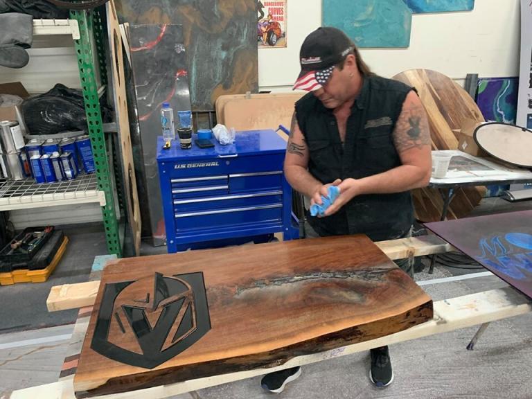 Wood engraving — RedArt CNC Pro