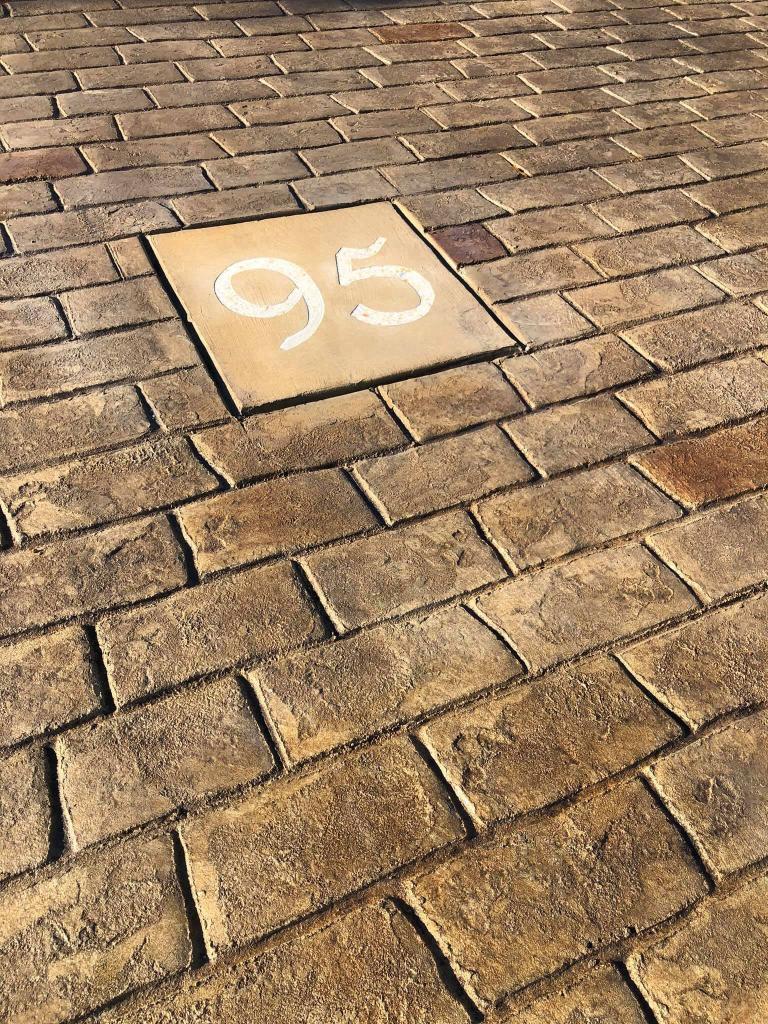 Concrete engraving — RedArt CNC Pro