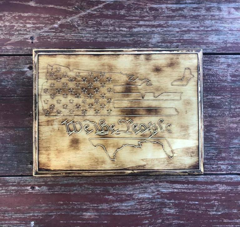 Wood engraving — RedArt CNC Pro