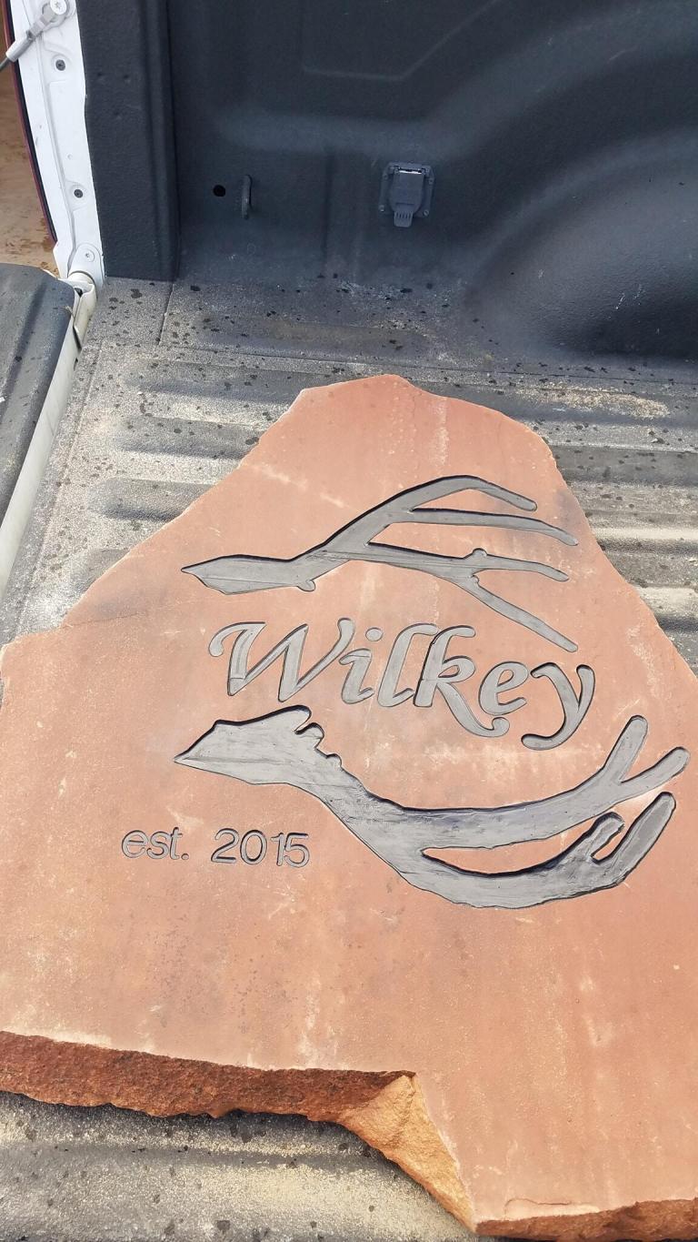 Boulders engraving — RedArt CNC Pro