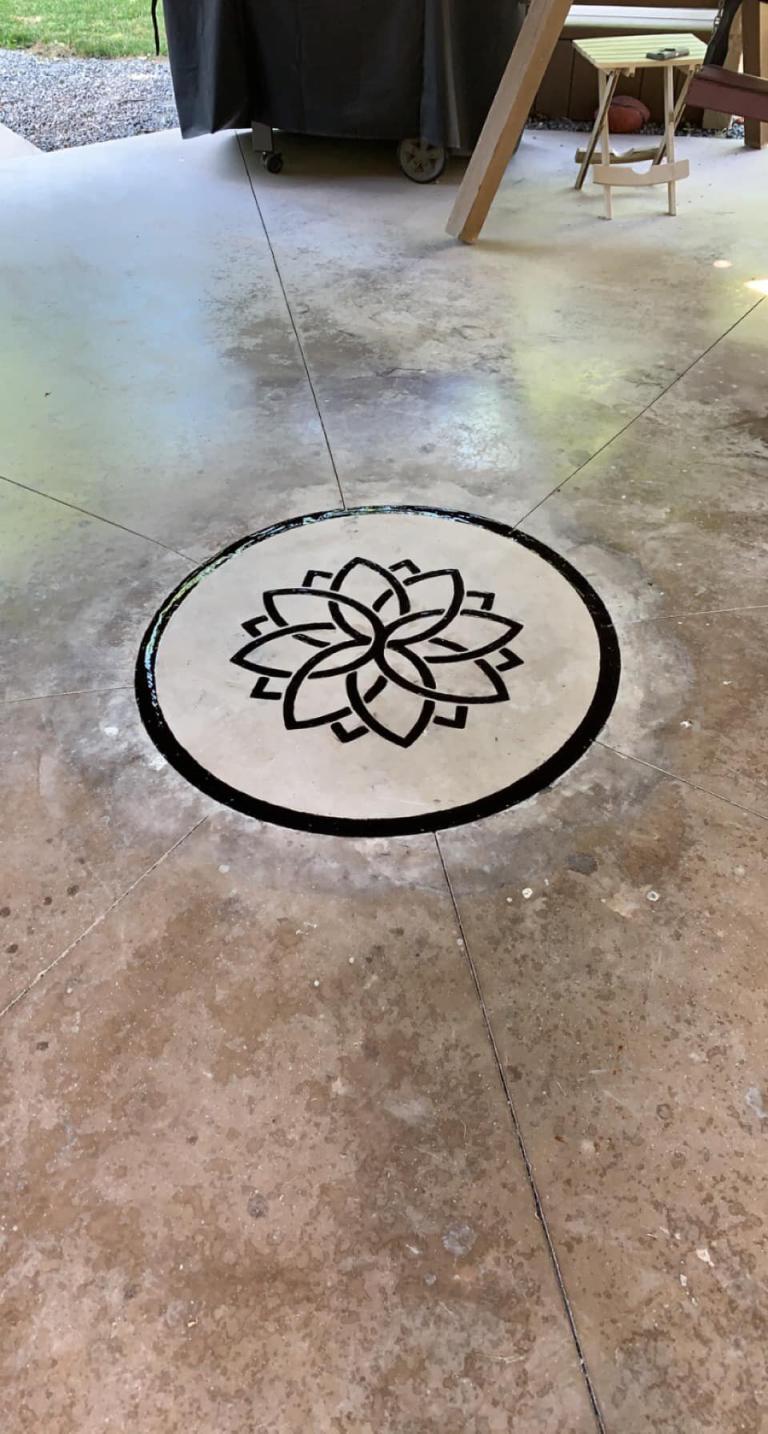 Concrete engraving — RedArt CNC Pro