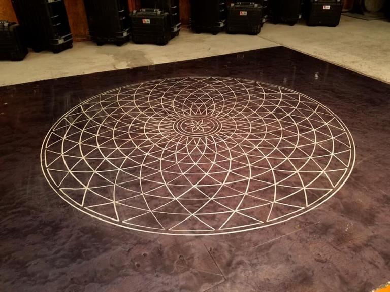 Concrete engraving — RedArt CNC Pro