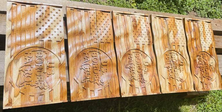 Wood engraving — RedArt CNC Pro