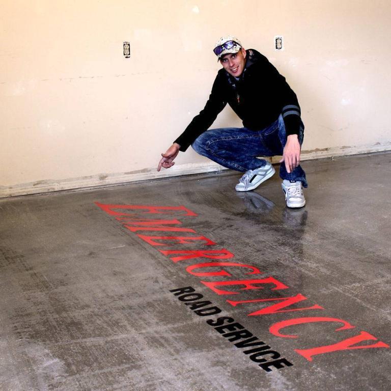 Concrete engraving — RedArt CNC Pro
