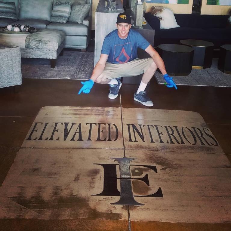 Concrete engraving — RedArt CNC Pro