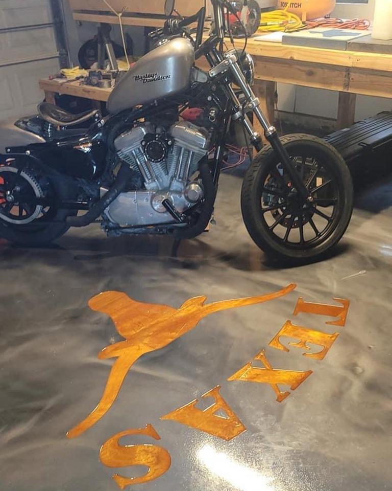 Concrete engraving — RedArt CNC Pro