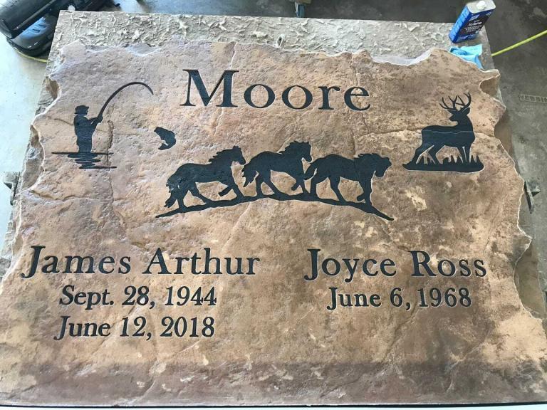 Boulders engraving — RedArt CNC Pro