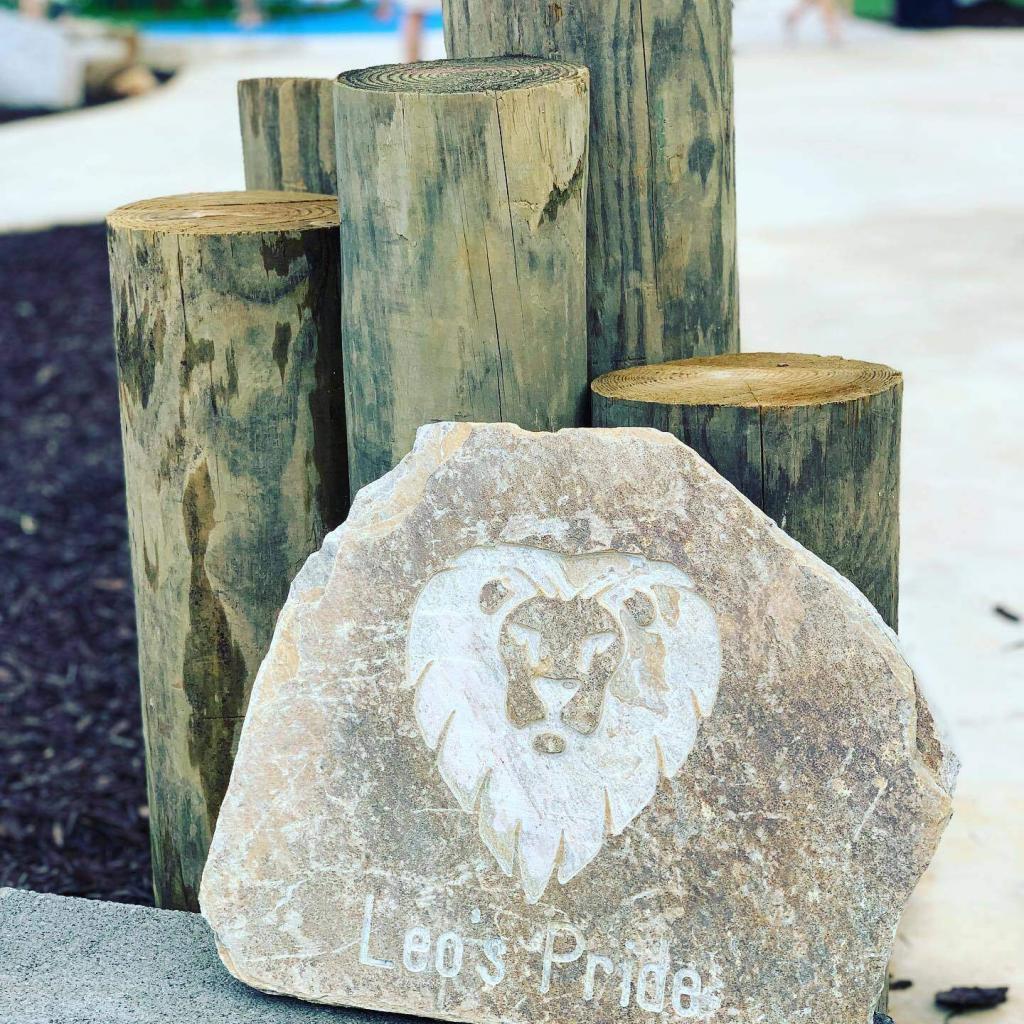 Monument signage engraved with CNC Pro