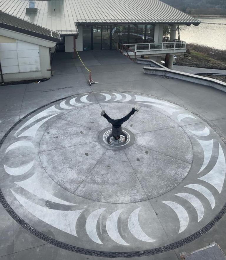 Concrete engraving — RedArt CNC Pro