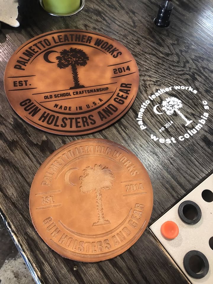 The CNC Pro Engraves Leather, Too