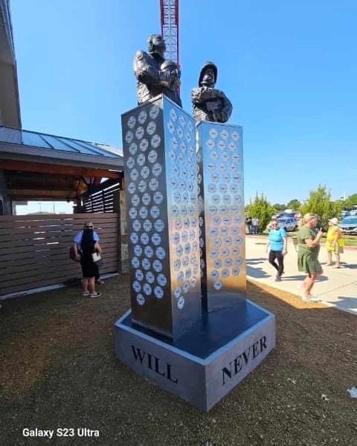 Paul James Engraves a 9/11 Memorial in Texas Stone